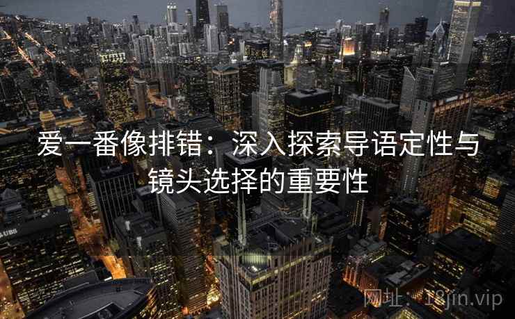 爱一番像排错：深入探索导语定性与镜头选择的重要性